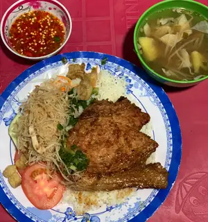 Hình ảnh Cơm sườn bì