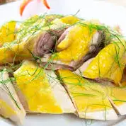 Hình ảnh Gà luộc nửa con - nước chấm thần thánh