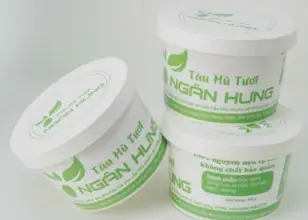 Hình ảnh Tàu hủ tươi Ngân Hưng vị lá dứa