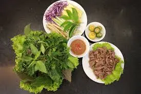 Hình ảnh Bánh tráng bò xào