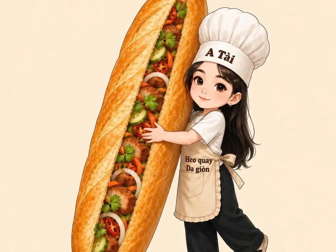 Hình ảnh Bánh Mì Heo Quay A Tài - Phạm Thế Hiển