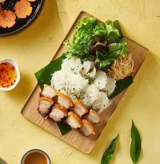 Hình ảnh Bánh hỏi heo quay