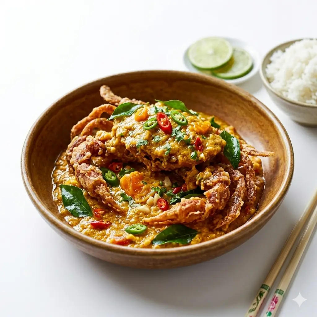 Hình ảnh Cà ri cua phần 1 con cua lớn
