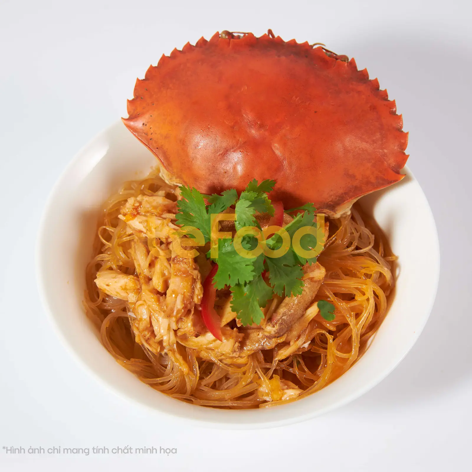 Hình ảnh Miến xào thịt cua