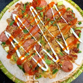 Hình ảnh Bánh Tráng Nướng Bơ Chà Bông FLS