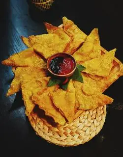 Hình ảnh Hoành thánh chiên 4 cái