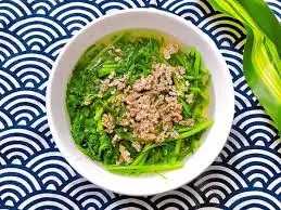 Hình ảnh Canh cải nấu thịt băm