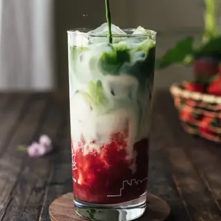 Hình ảnh Matcha dâu