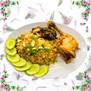 Hình ảnh Cơm chiên dương châu - đùi nhỏ