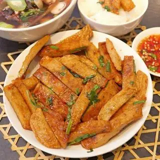 Hình ảnh Chả cá thu chiên sẵn - 250gr