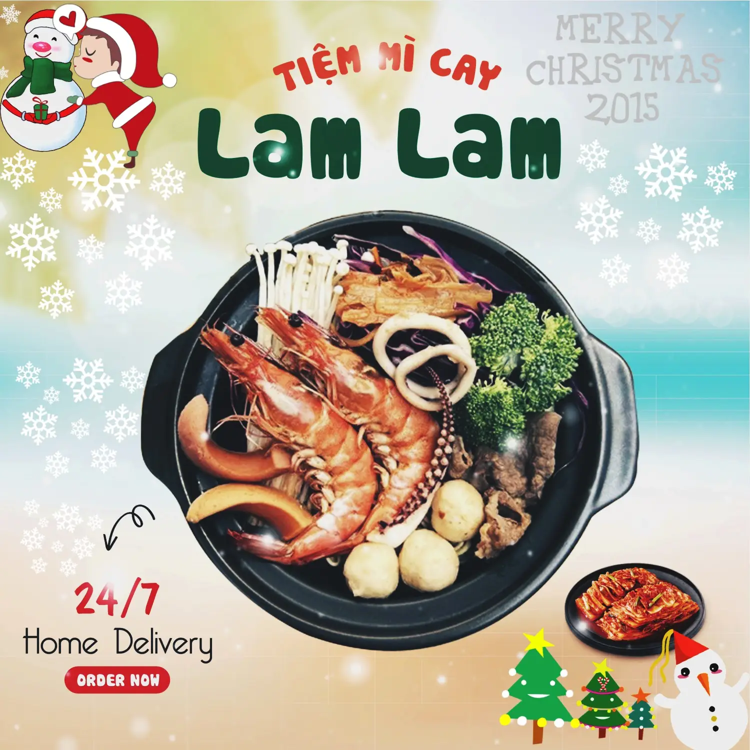 Hình ảnh Mỳ Cay & Trà Sữa Lam Lam - Nguyễn Hữu Cầu