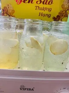 Hình ảnh Tổ yến chưng nhân sâm Hàn Quốc - chai lớn 200ml