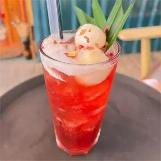 Hình ảnh Trà vải hoa hồng