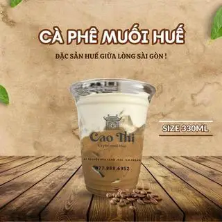 Hình ảnh Cà phế muối Huế size nhỏ - ly 330ml
