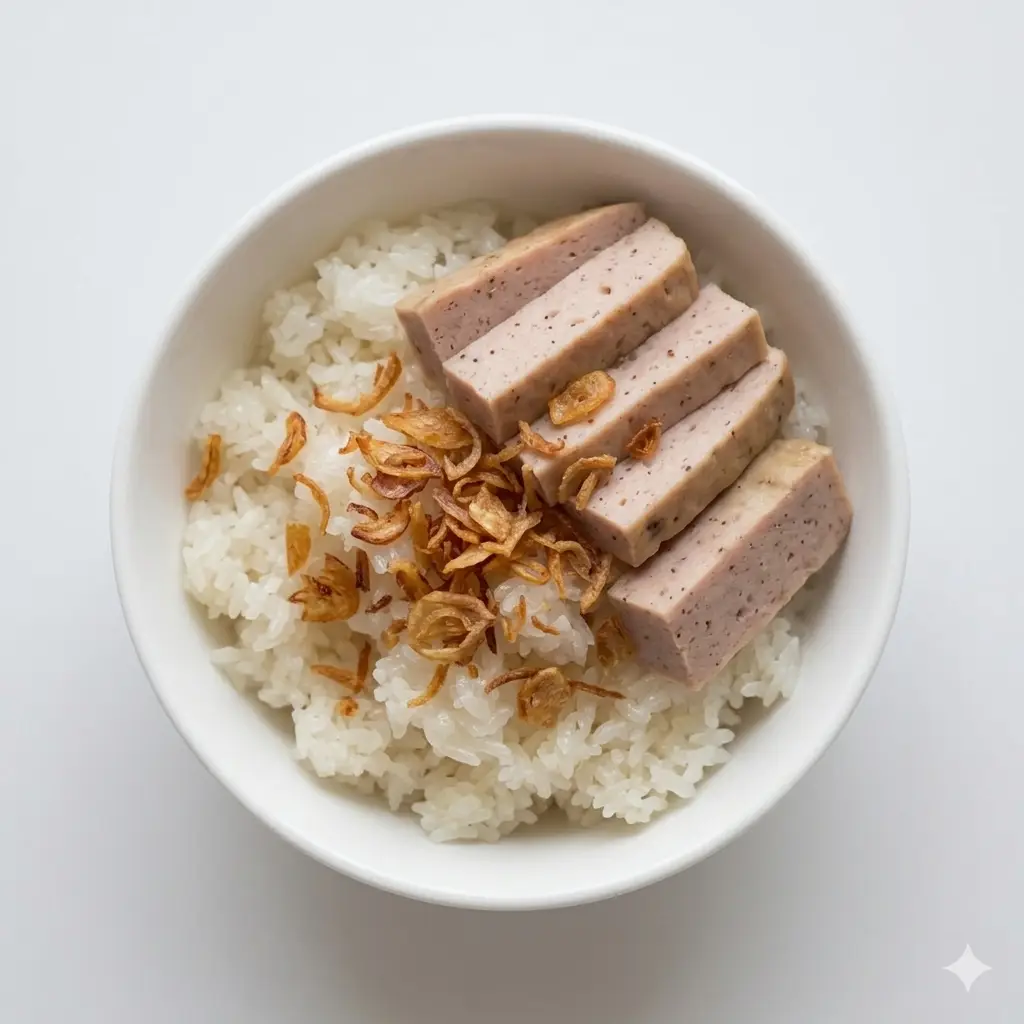 Hình ảnh Xôi chả cá sợi 