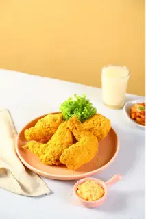 Hình ảnh Cánh gà chiên lắc phomai