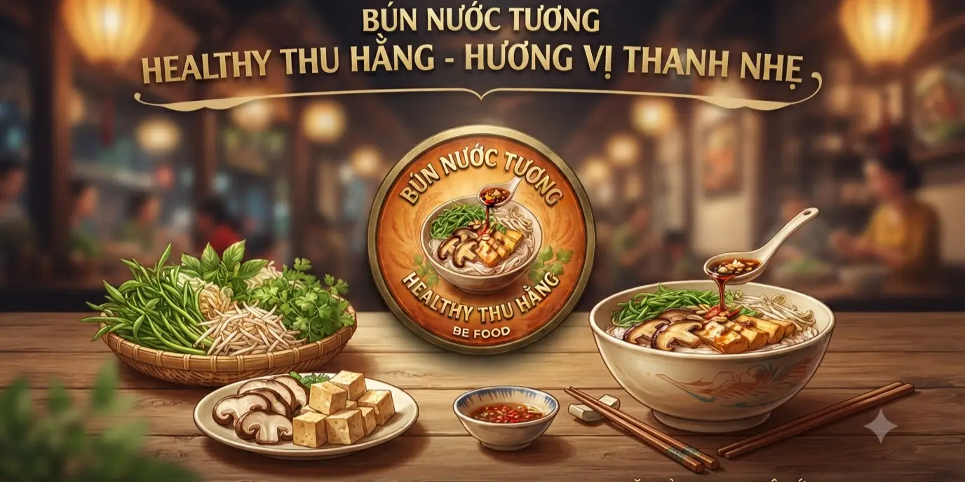 Hình ảnh Bún Nước Tương - Healthy Thu Hằng - Nguyễn Cảnh Chân