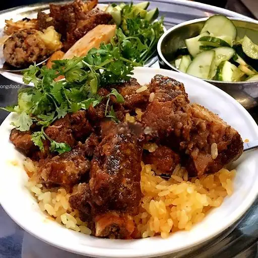 Hình ảnh Xôi sườn cay