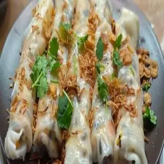 Hình ảnh Bánh cuốn nhân không chả