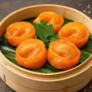Hình ảnh Dimsum cá hồi hải sản 5 bánh