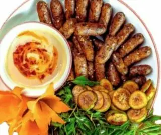 Hình ảnh Dồi dê 500g