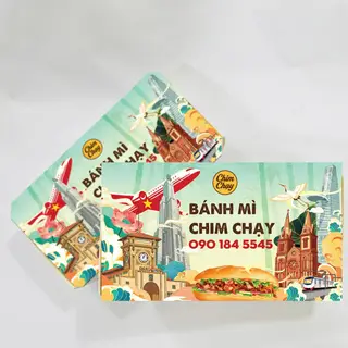 Hình ảnh Bánh mì gà rim xé - hộp giấy Sài Gòn