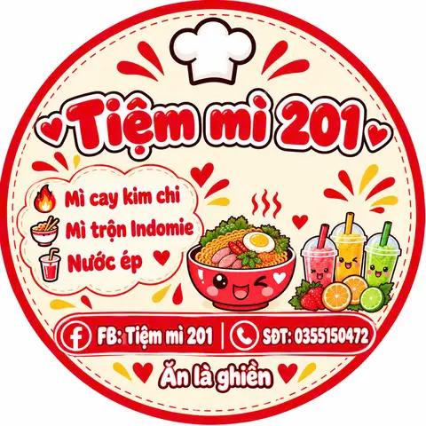 Hình ảnh Tiệm Mì 201 - Mỳ Cay Kim Chi & Mỳ Trộn indomie - Vũ Tông Phan