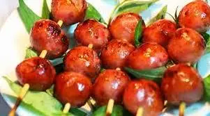 Hình ảnh Combo 5 xiên hồ lô nướng