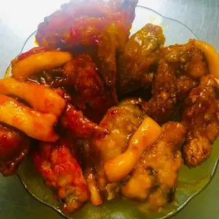 Hình ảnh Cơm gà - tokbokki sốt
