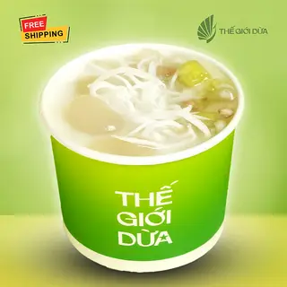 Hình ảnh Chè dừa dầm hạt đác