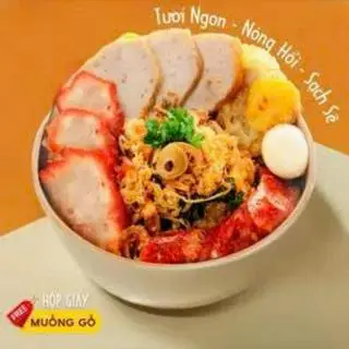 Hình ảnh Xôi trộn tóp mỡ lòng đào món mới