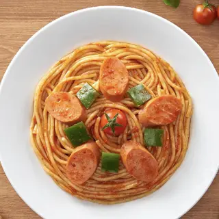Hình ảnh Mỳ Ý xúc xích