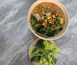 Hình ảnh Bún riêu chay