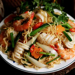 Hình ảnh Mì xào hải sản