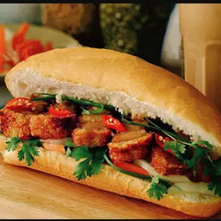 Hình ảnh Bánh mì ốp la