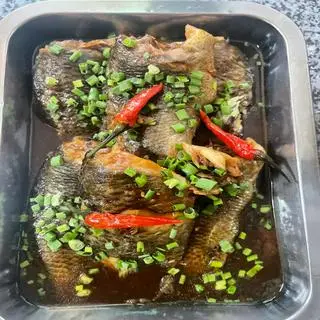 Hình ảnh Cơm cá rô kho