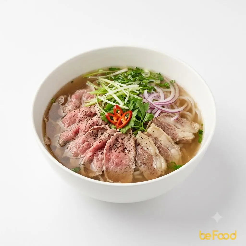 Hình ảnh Phở tái gầu
