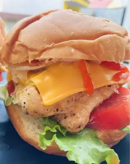 Hình ảnh Burger gà phi lê - BBQ Fillet chicken Combo