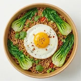 Hình ảnh Mì trộn trứng