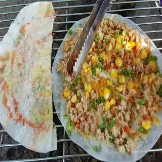 Hình ảnh Bánh tráng nướng bình thường