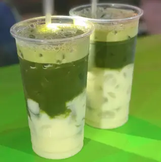 Hình ảnh Sinh tố rau má sữa