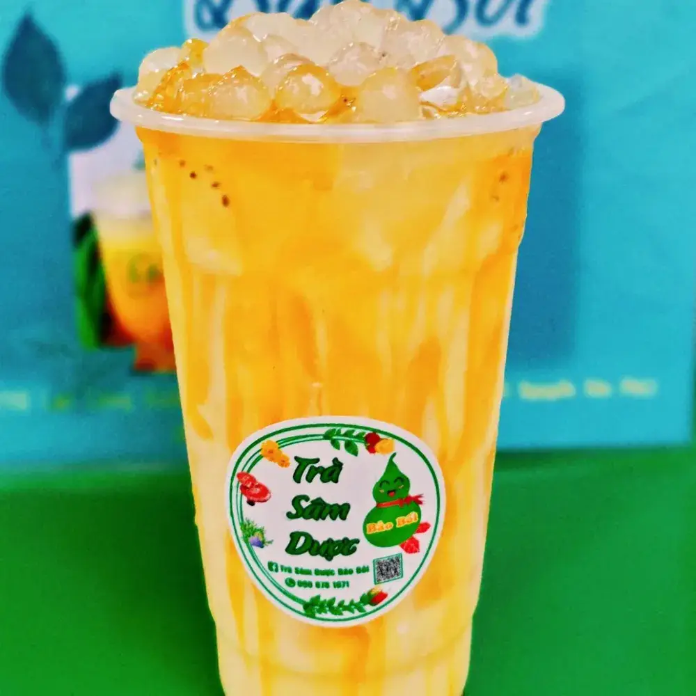Hình ảnh Yogurt trân châu lắc chanh dây