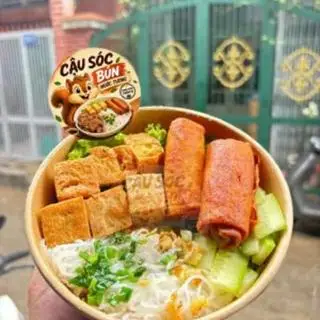 Hình ảnh Bún chả giò - đậu hũ