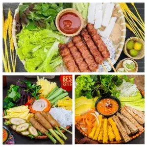 Hình ảnh Combo 3 phần nem đầy đủ