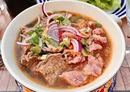 Hình ảnh Bún bò tái - nạm - bò viên