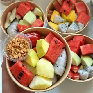 Hình ảnh 400gam mix dưa hâu -thanh long