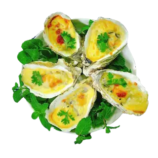 Hình ảnh 10 hàu phô mai