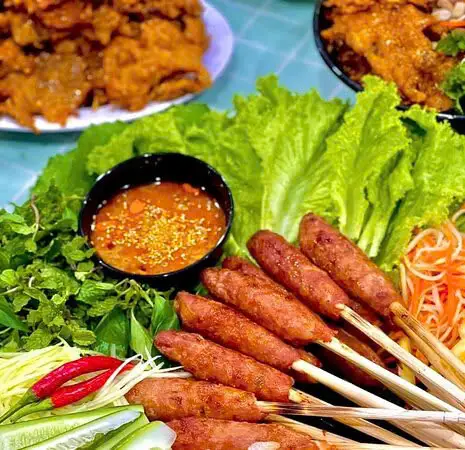 Hình ảnh Nem lụi bọc sả
