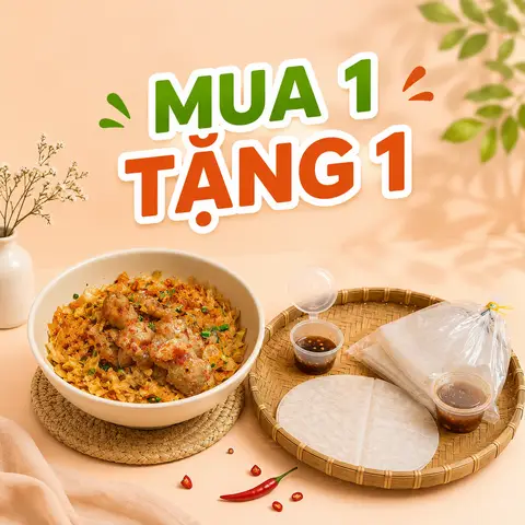Hình ảnh [Mua 1 tặng 1] - Mua ĐẶC BIỆT 234: TỐP MỠ + BÁNH THÊM + TRỨNG CÚT tặng Bánh Tráng Chấm SỐT VÔ TRI