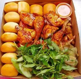 Hình ảnh Gà quay nguyên con